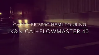 Chrysler 300C Hemi, Flowmaster 40+K&N CAI