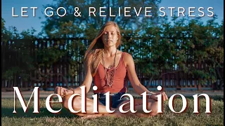 10 Minute Guided Meditation To Let Go | Breathe and Flow Yoga