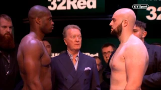 BRITISH TITLE BELTER 🇬🇧 Daniel Dubois v Nathan Gorman final face off