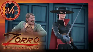 Zorro Les Chroniques ⚔️ 2H Compilation ⚔️ Dessin animé de super-héros