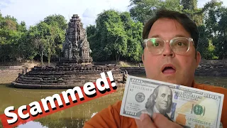 🇰🇭I Got Scammed For $100 in Cambodia!  🇰🇭+ The Neak Pean Temple     4K