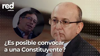 Exfiscal Eduardo Montealegre explica su tesis jurídica sobre posible constituyente