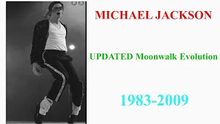 Michael Jackson - UPDATED Moonwalk Evolution - 1983-2009