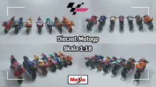 Diecast Motogp Skala 1:18 Maisto Collection 2021/2022