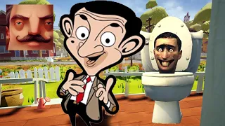 Hello Neighbor - New Neighbor Mr Bean Final History Gameplay Walkthrough