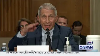 Dr. Anthony Fauci: "Senator Paul, you do not know what you are talking about..."