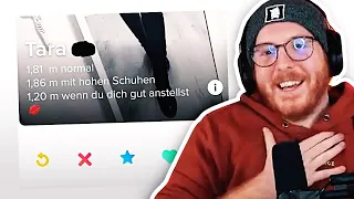 Unge REAGIERT auf DIE BESTEN TINDERPROFILE | #ungeklickt