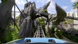 Jurassic World VelociCoaster POV