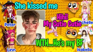 ❤️ TEXT TO SPEECH 🌻 My Bad Boyfriend Flirts With A Lot Of Girls Behind Me ✨ Roblox Story