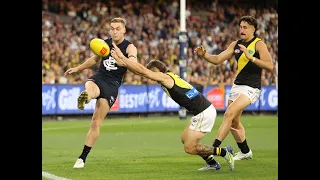 Oscar McDonald - Highlights - AFL Round 1 2022 - Carlton Blues vs Richmond Tigers
