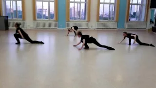 Открытый урок . Contemporary dance