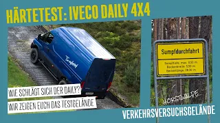 EXTREMETEST: We're pushing the Iveco Daily 4x4 to its limits! (Research Facility Horstwalde)