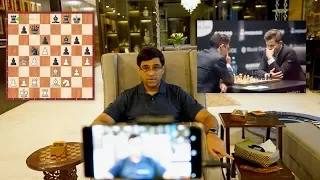 Brilliant insights by Vishy Anand on Carlsen Caruana World Championship 2018