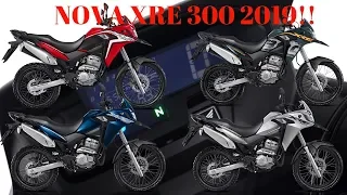 NOVA HONDA XRE 300 2019 - O QUE MUDOU?