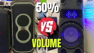 JBL PARTYBOX ULTIMATE VS SONY MHC V73D  INSANE MEDIASHOP SOUND TEST ❌ WAIT FOR THE BASS DROP😱