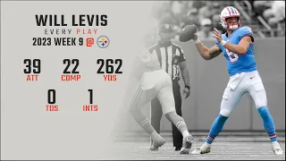 Will Levis Every Pass and Run @ Pittsburgh Steelers | 2023 Week 9 | Fantasy Football Film