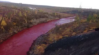 This River Mysteriously Turned Blood Red  Then A Nickel Plant Revealed The Horrible Truth