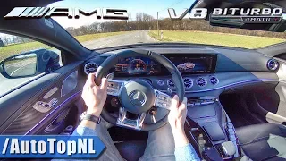Mercedes AMG GT 63 S 4Door 639HP 4.0 V8 BiTurbo POV Test Drive by AutoTopNL