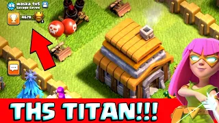 TH5 Titan League1 Next Legend - Clash of Clans | Super Archer 😭