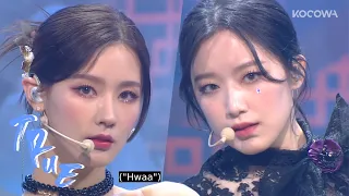 [CLEAN MR Removed] (G)I-DLE(여자 아이들) - HWAA 화(火花) |MR제거| @SBS Inkigayo 20210117