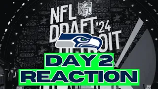 Seahawks 2024 NFL Draft Day 2 Livestream, Christian Haynes Pick Reaction | Seattle Overload Podcast