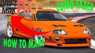 COMO FAZER O SUPRA DO BRIAN NO DRIFT MAX PRO / HOW TO DO BRIAN'S SUPRA IN DRIFT MAX PRO