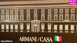 Giorgio Armani Palazzo and Armani Casa 19/04/2023 Milan Design week 🇮🇹 #italy #milan #design