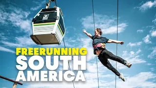 South America's Craziest Freerunning Locations w/ Jason Paul, Pasha Petkuns & Dimitris Kyrsanidis