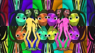 ME KEMASTE DANCE CHALLENGE - COLORFUL ALIEN FROG WITH DREADLOCKS HAIR - EL TAIGER POPOY