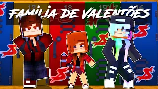 ADOTADA POR UMA FAMÍLIA DE VALENTÕES no Minecraft ◂Miika▸