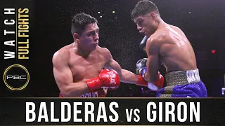 Balderas vs Giron FULL FIGHT: December 21, 2019 | PBC on FOX