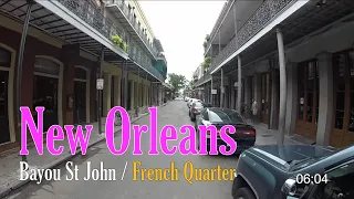 New Orleans Virtual Treadmill Run - Take a Scenic Loop Around the City and End in the French Quarter