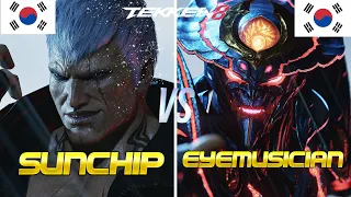 Tekken 8 ▰ SUNCHIP (Bryan) Vs EYEMUSICIAN (Yoshimitsu) ▰ Ranked Matches