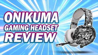 Best Budget Gaming Headset!!! (ONIKUMA K5 Camo Gaming Headset Review)