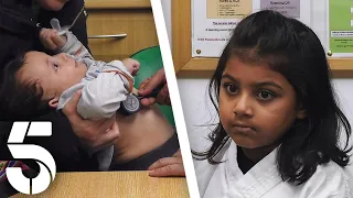 Wheezy Child Suffers From Bronchitis | GPs: Behind Closed Doors | Channel 5