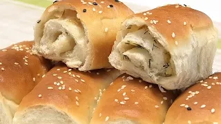 ХЛЕБНЫЕ РУЛЕТИКИ С НАЧИНКОЙ / Bread rolls with stuffing