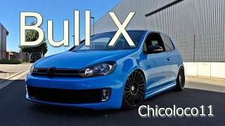 VW Golf VI GTI Bull X exhaust loud Sound