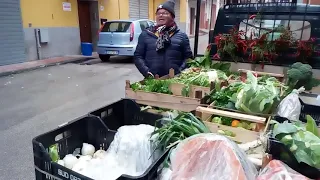Venditore ambulante in Sicilia