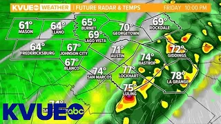 Live weather update: Tracking severe storm potential Friday afternoon, evening | KVUE
