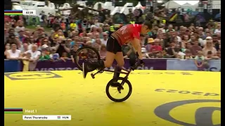 UCI Elite Women BMX Flatland World Championship Panni Thuránszky Final