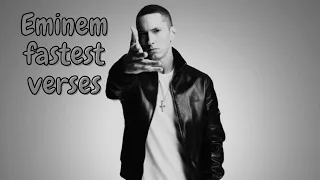 Top 10 Eminem fastest verses