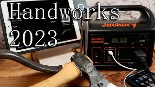 Making the Sale with power from the Jackery Explorer 300
