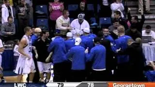 Full Court Buzzer Beater (Chase Spreen) Lindsey Wilson College vs. Georgetown