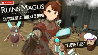 RUINSMAGUS is an ESSENTIAL VR JRPG for Quest 2 // New Quest 2 Gameplay