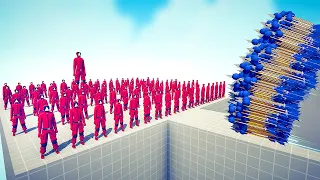 SQUID GAME STAFF vs EVERY GOD - Totally Accurate Battle Simulator TABS