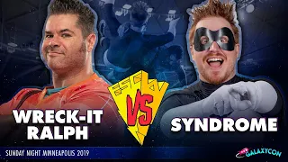 FSCW COSPLAY WRESTLING // Syndrome Vs Wreck It Ralph FULL MATCH