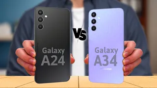 Samsung Galaxy A34 5G vs Samsung Galaxy A24 5G