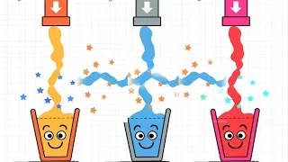 Happy Glass 3 Stars ( Level 1 - 25 ) + Happy Glass Daily Challenge Gameplay Walkthrough Android/IOS