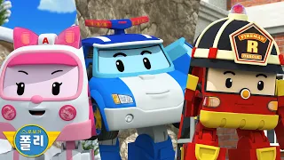 Classe de Sécurité Avec Robocar POLI | Prudence D'exercice D'hiver | Pour Enfants |Robocar POLI télé