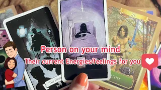 Person on your mind: Their current Energies/feelings for you?🥰 Hindi tarot card reading | love